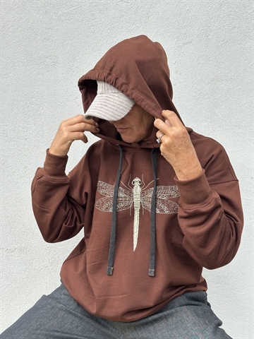 GASPAR Haiti Hoodie 2507311 Sweatshirt Dark Brown